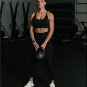 Black Angle Grid Performance Hi-rise 7/8 24” RC Medium